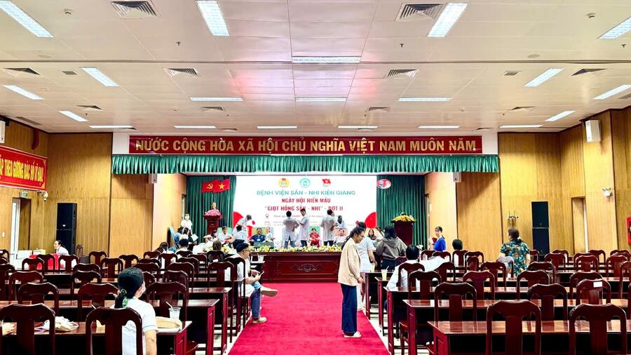 HƠN 90 ĐƠN VỊ MÁU NGHĨA TÌNH – LAN TỎA YÊU THƯƠNG TỪ BỆNH VIỆN SẢN – NHI KIÊN GIANG