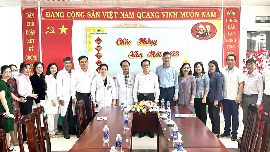 TỈNH UỶ - UBND tỉnh thăm, chúc Tết và tặng quà nhân dịp Tết Nguyên đán Quý Mão 2023