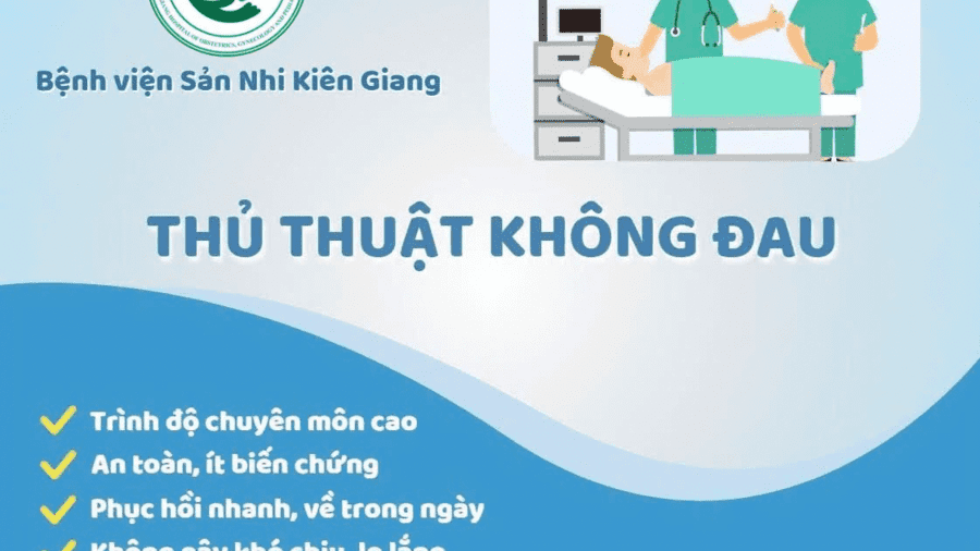 THỦ THUẬT KHÔNG ĐAU  AN TÂM ĐIỀU TRỊ, VỀ NGAY TRONG NGÀY