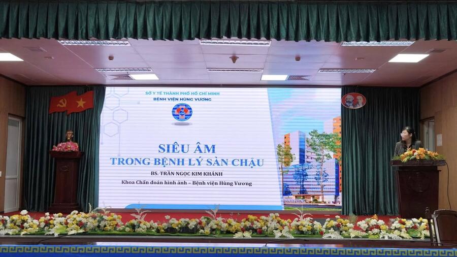 HỘI THẢO CHUYÊN ĐỀ SIÊU ÂM SÀN CHẬU BỆNH VIỆN HÙNG VƯƠNG TẬP HUẤN TẠI BỆNH VIỆN SẢN – NHI KIÊN GIANG