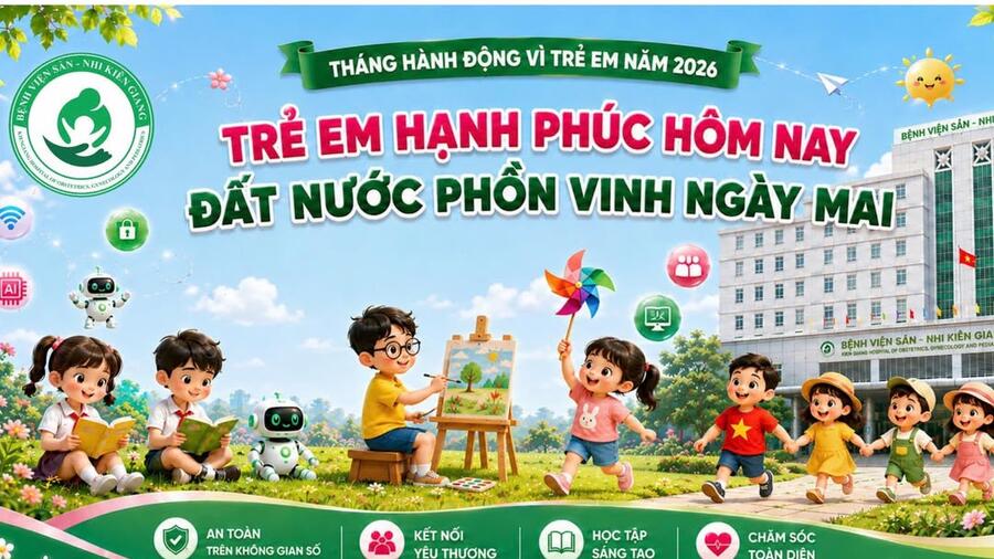 THÁNG HÀNH ĐỘNG VÌ TRẺ EM NĂM 2026